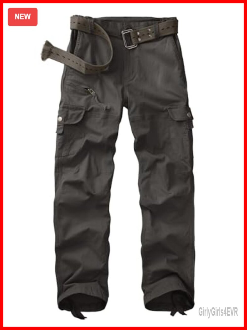 Tactical Cargo Pants Women Y2K Streetwear Cotton Work Hiking Travel Pants 7